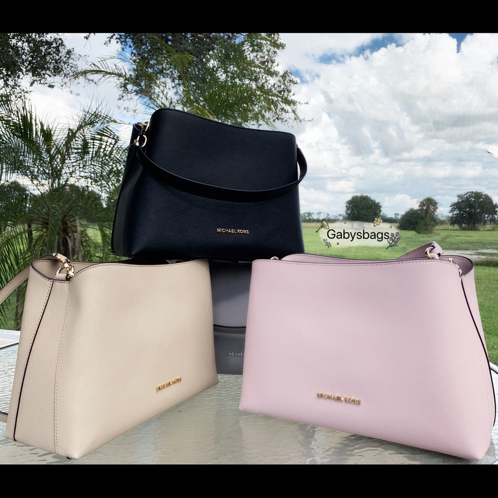 Michael kors large satchel crossbody NWT - Picture 1 of 7